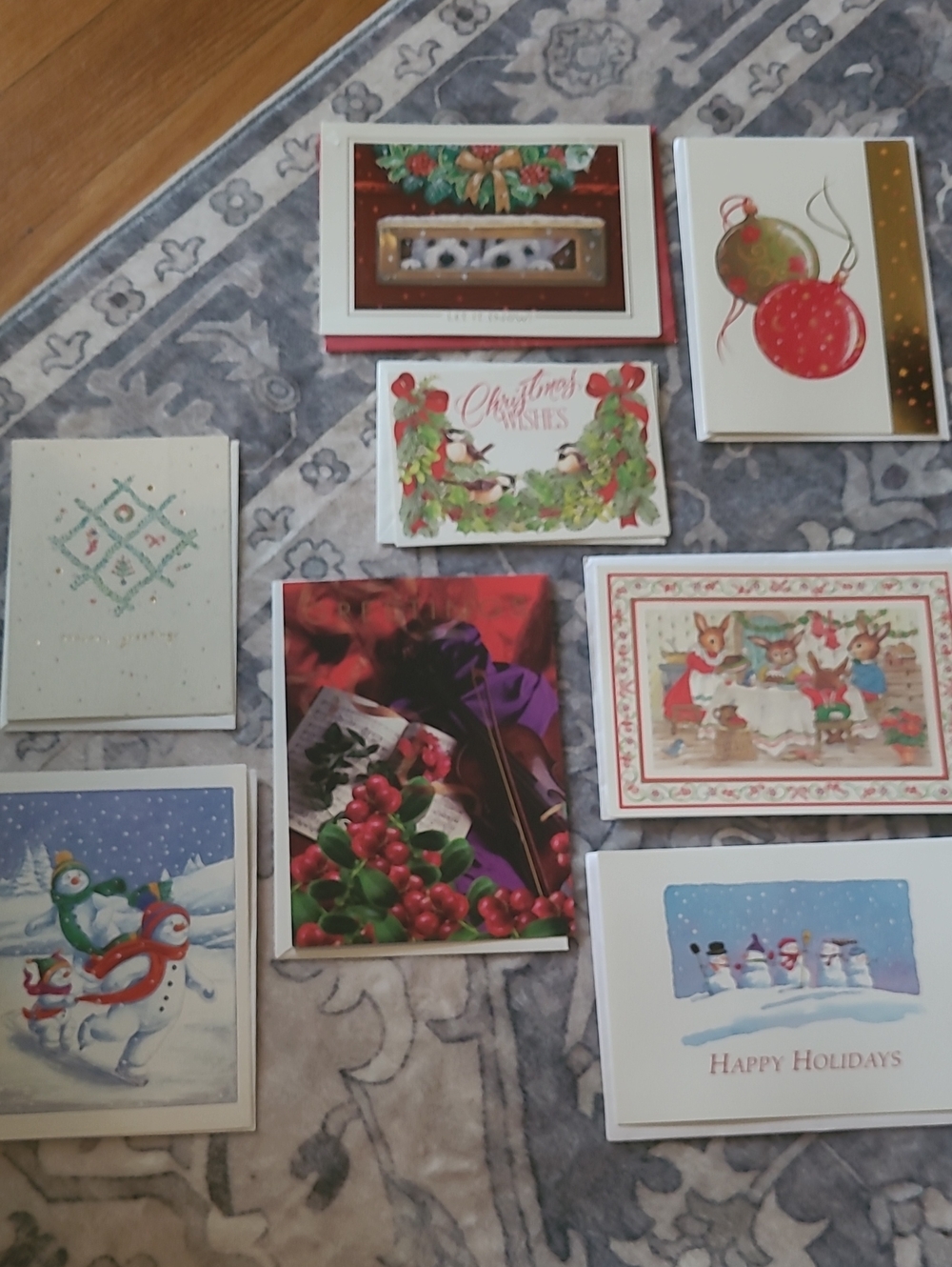 8 Holiday Christmas Cards